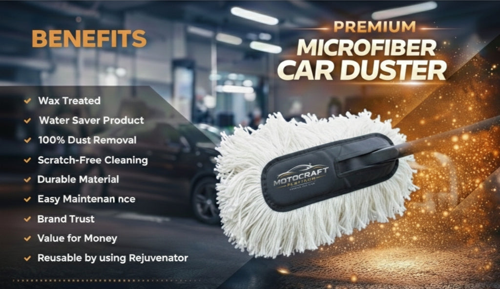 Premium Microfiber Car Duster